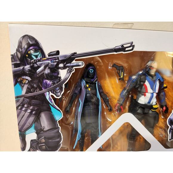 Hasbro Overwatch Ultimates Series Soldier: 76 & Shrike (Ana) Skin Dual Pack 6" - Picture 3 of 6